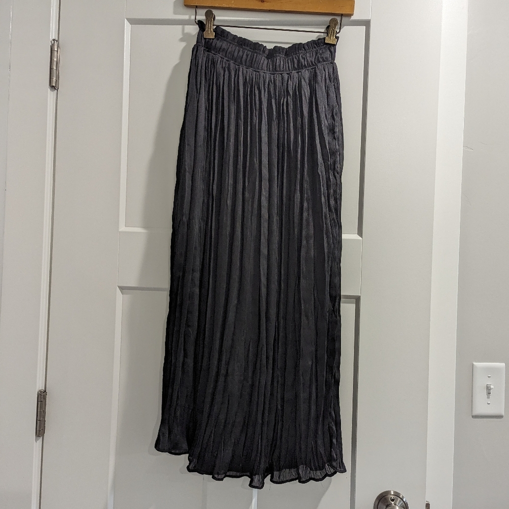 Topshop Black Maxi Skirt